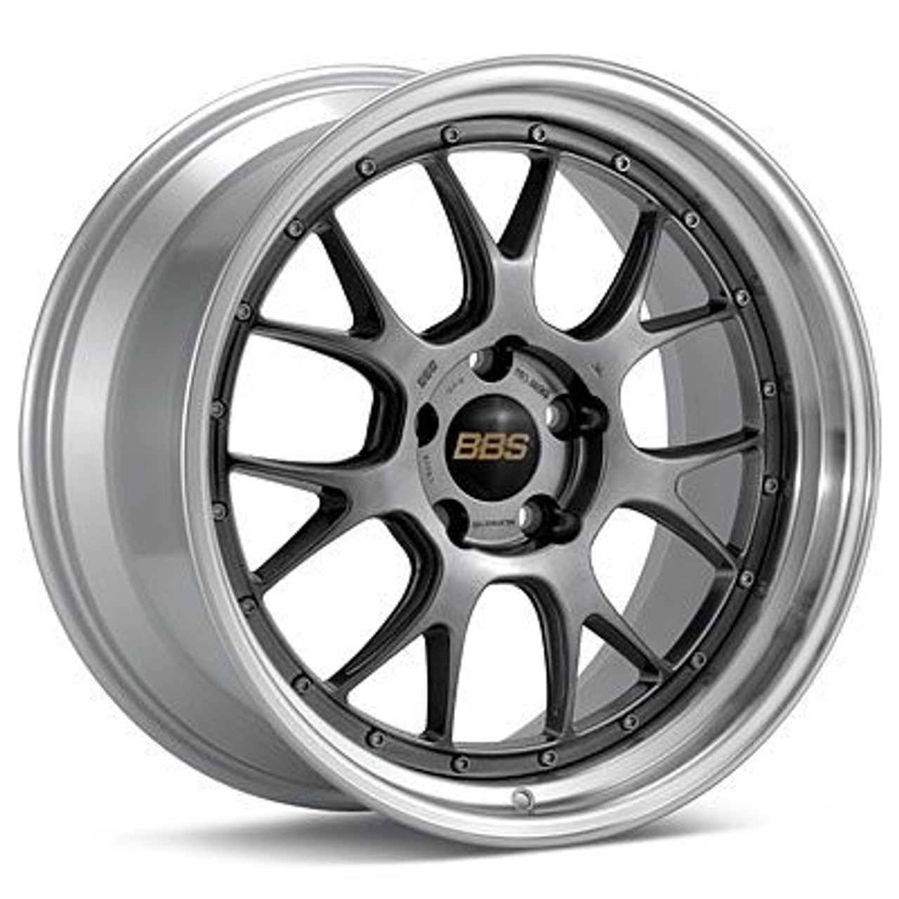 BBS RS-GT Forged Porsche Wheels Diamond Black/Silver