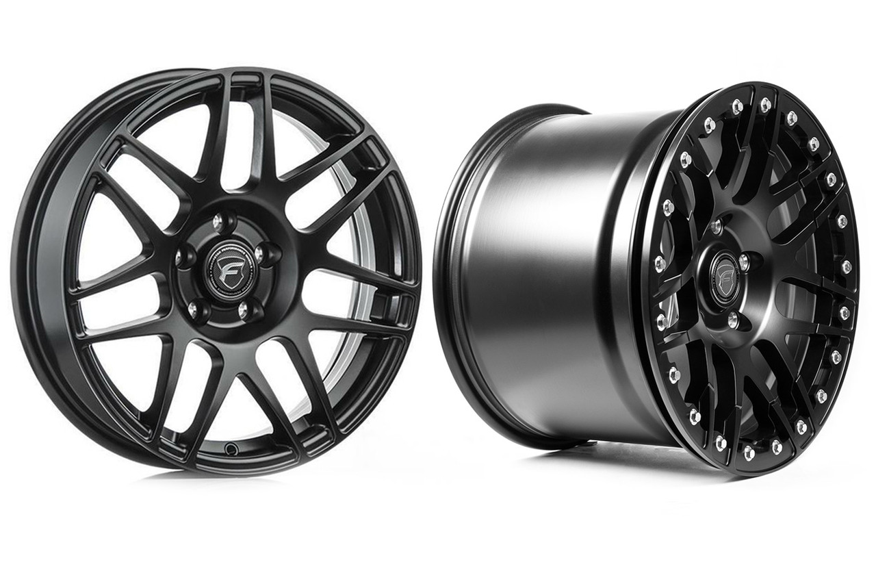 タイヤ・ホイール Forgestar F14 ckv36 Forgestar - F14 Beadlock Drag Wheels for C6 Corvette Z06 - 5x120