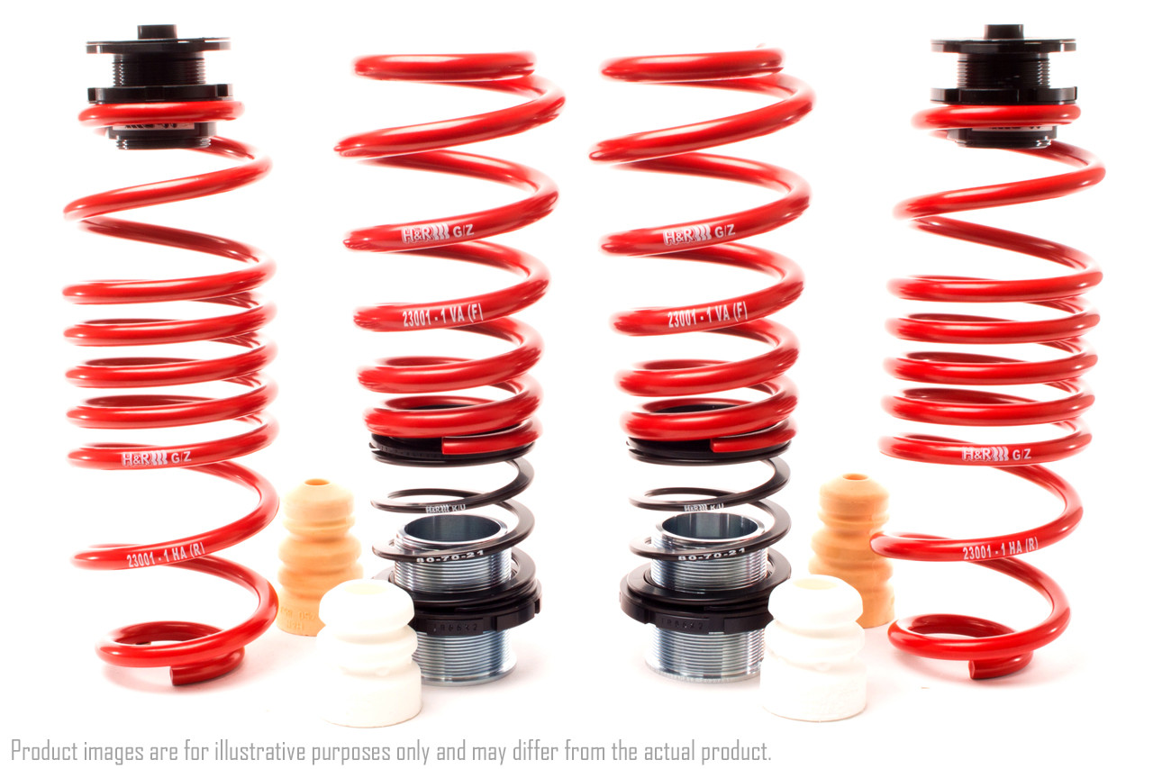 H&R VTF Adjustable Lowering Springs for B8 Audi A4 (2009