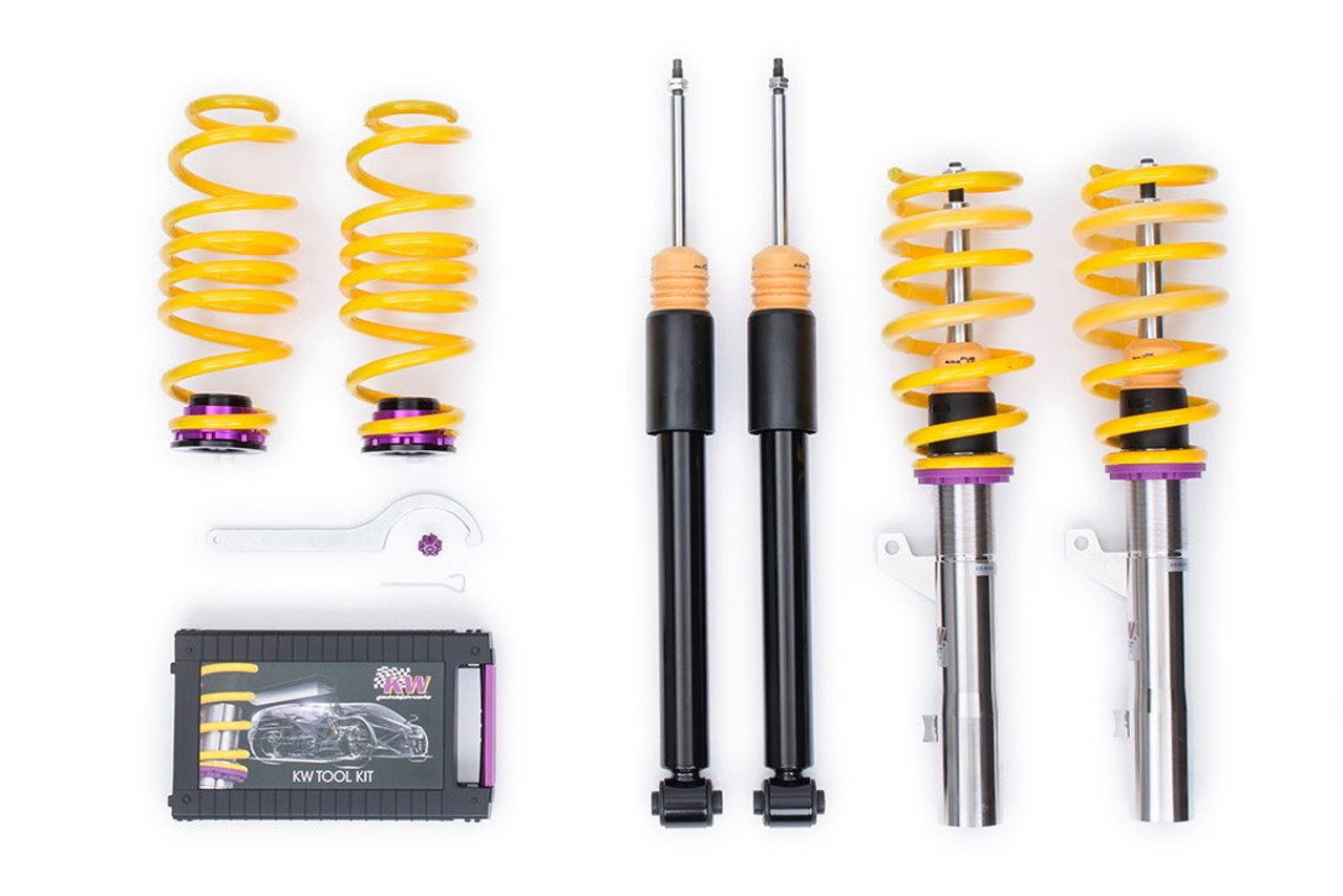 KW V2 Coilovers for Audi A3 (8P) w/o EDC & VW MK6 Golf R w/