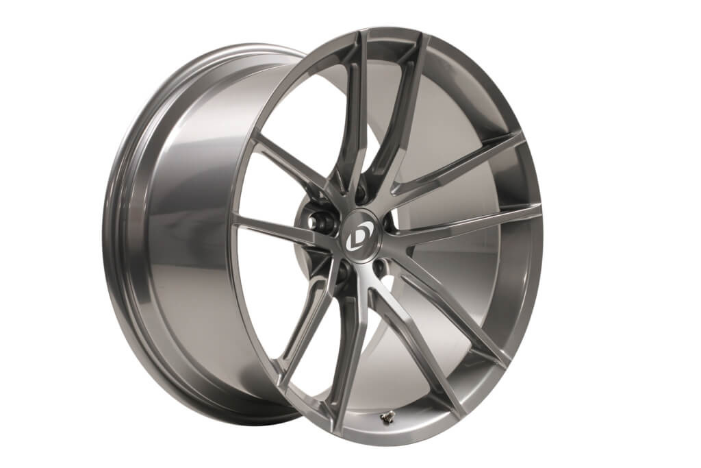 DINAN Forgeline AR1 Wheel Set - 20x9 (F) | 20x10 (R) - Silver for