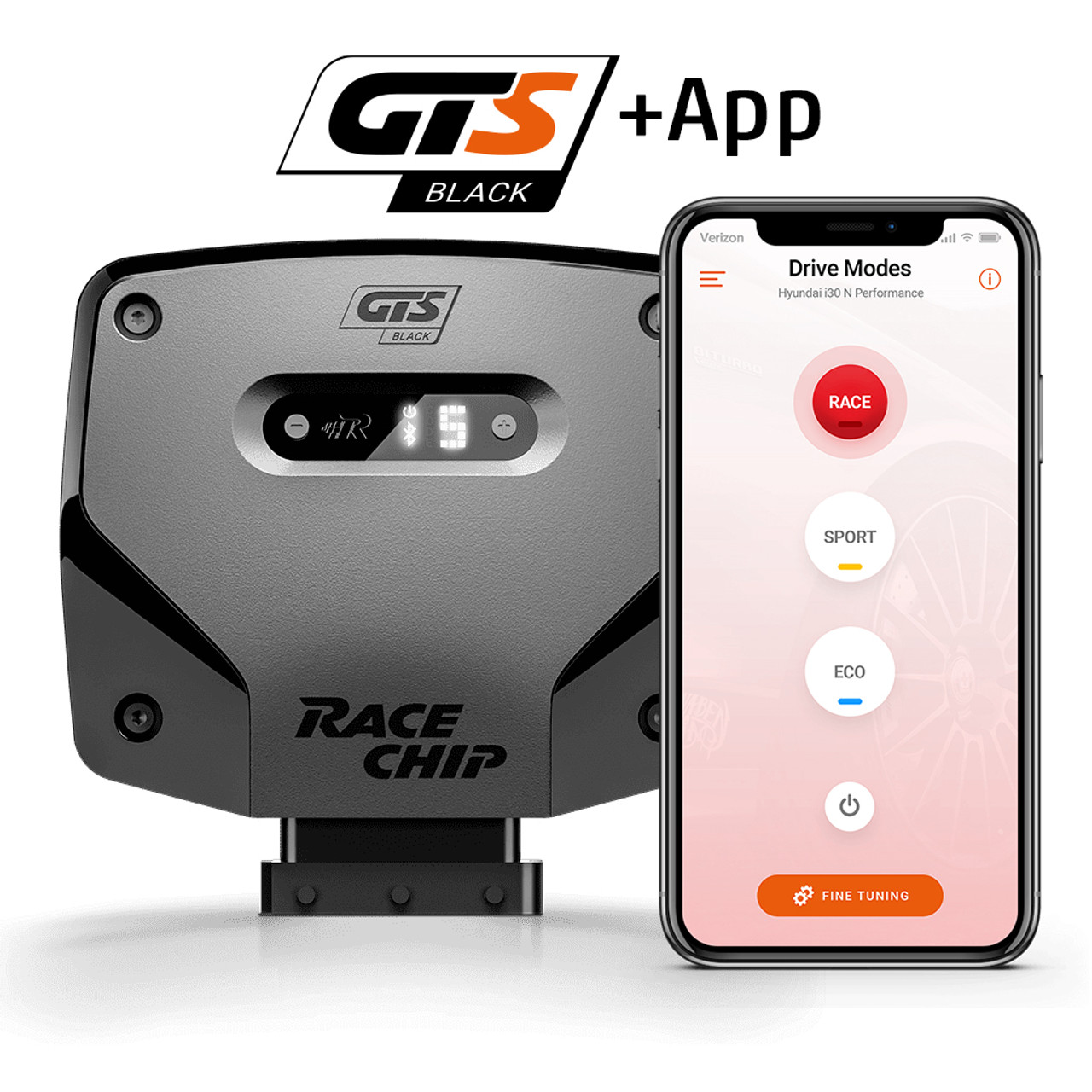 RaceChip GTS Black + App Tuner for F07 535i GT - 907456