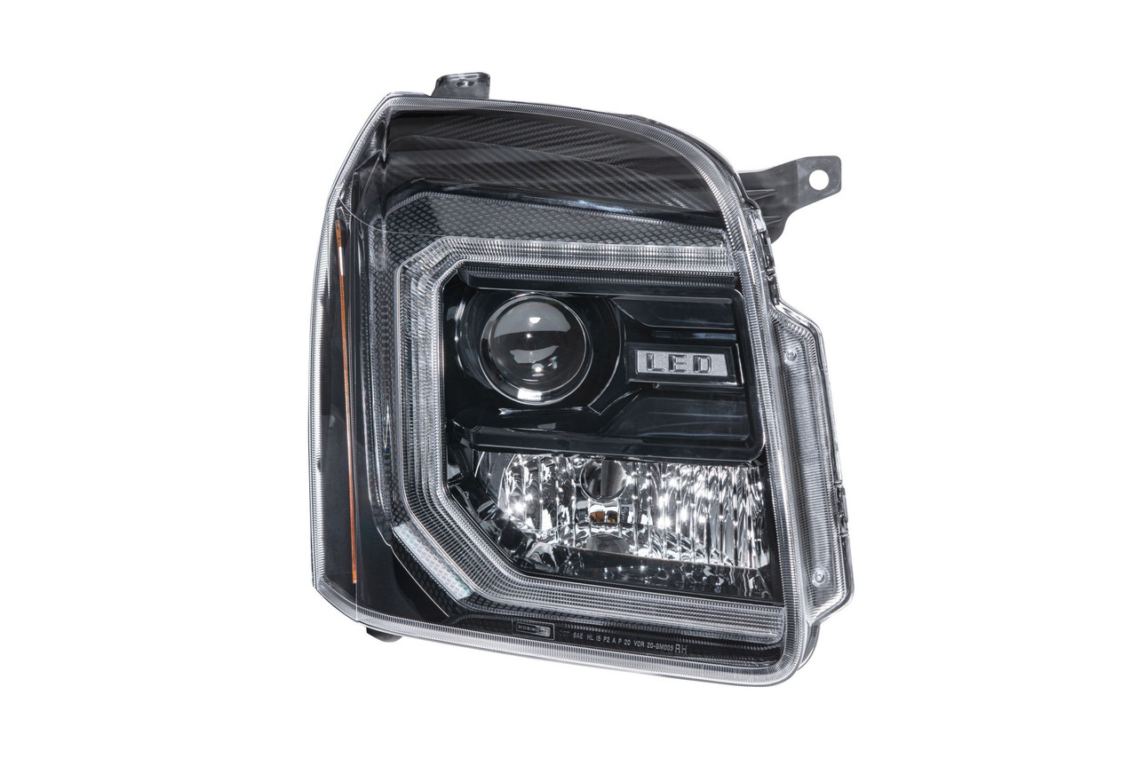Morimoto XB Hybrid LED Headlights: GMC Yukon (07-14) (Pair / ASM