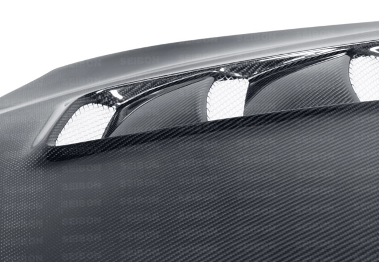 Seibon TSII-style carbon fiber hood for 2006-2012 Lexus