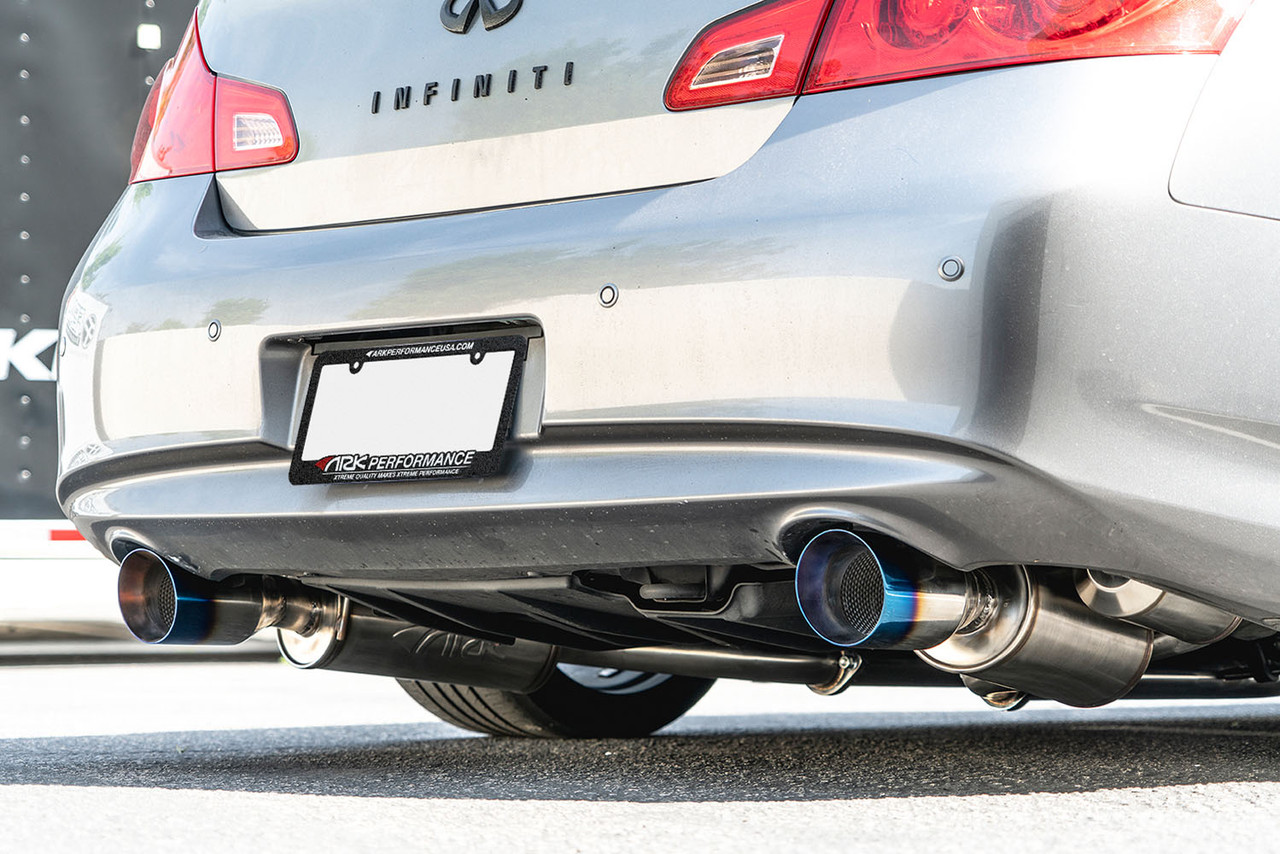 ARK GRiP Exhaust w/ Burnt Tips for G37 Sedan SM11030207G