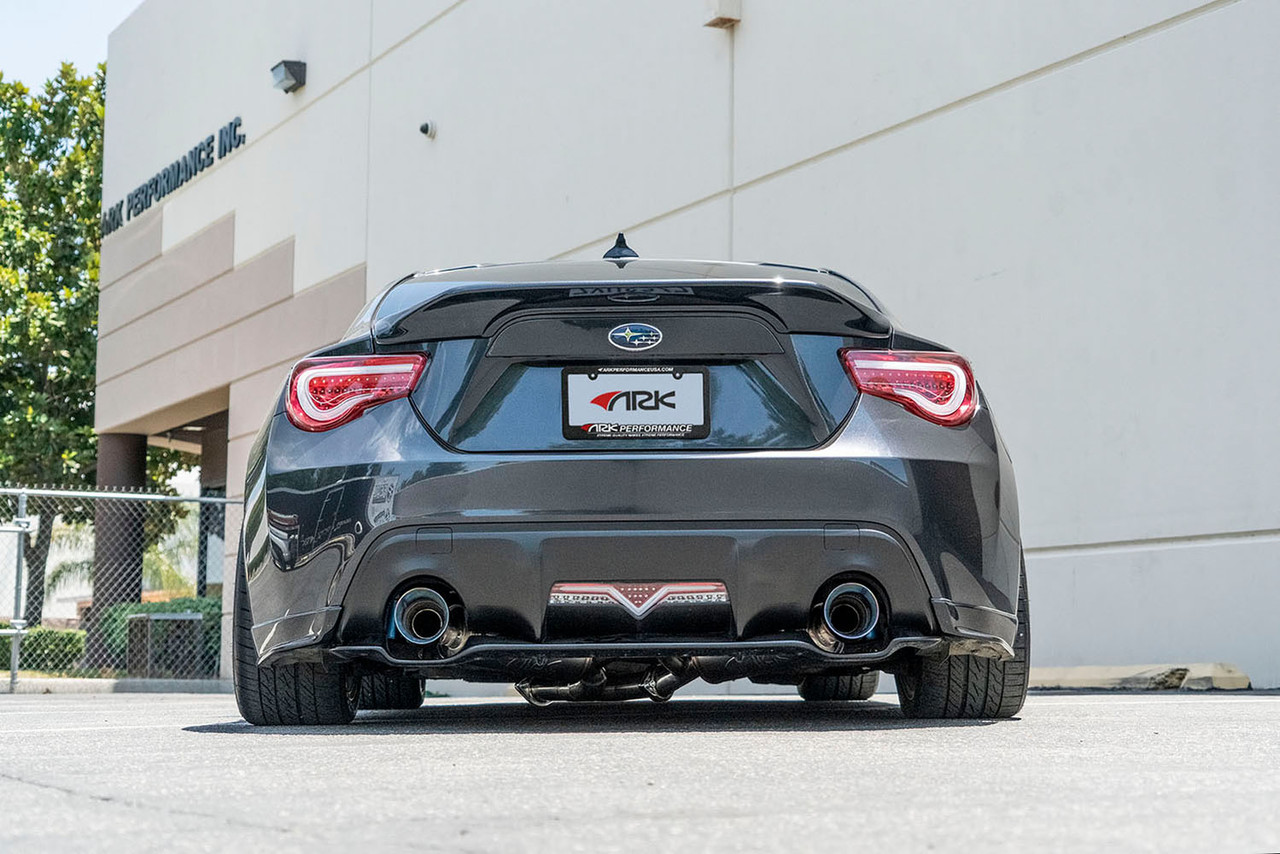 ARK GRiP Exhaust w/ Burnt Tips for FR-S/BRZ/89 - SM1202-0213G