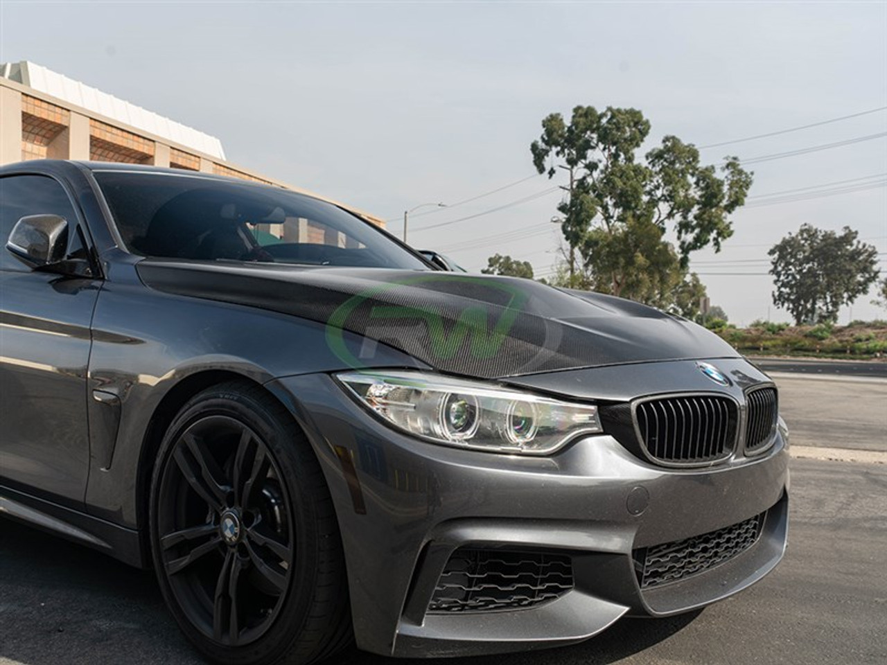 bmw f32 カーボン RW Carbon BMW F30/F32 GTS Style Carbon Fiber Hood