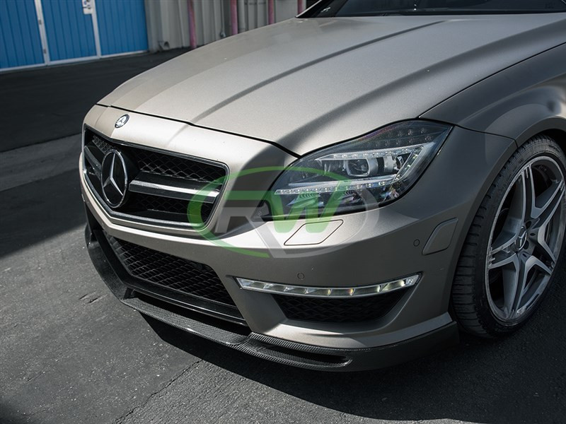 RW Carbon Mercedes W218 CLS63 DTM Carbon Fiber Front Lip