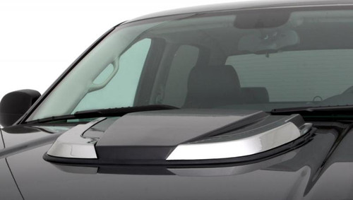 AVS Universal Hood Scoop - Smoke 80010