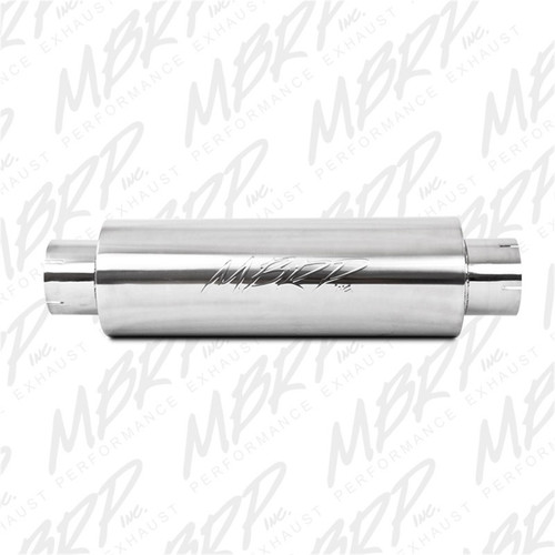 MBRP Universal Quiet Tone Muffler 5in Inlet /Outlet 8in Dia Body 31in Overall M2220S