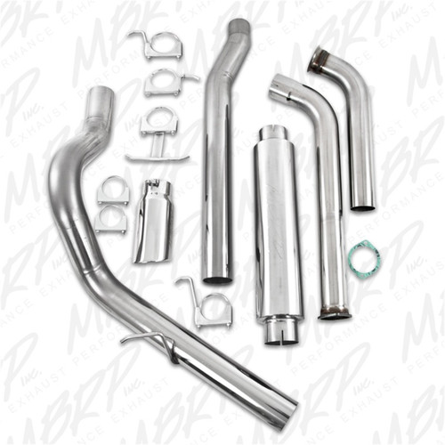 MBRP 2003-2007 Ford F-250/350 6.0L EC/CC Turbo Back Single Side (Stock Cat) S6206409