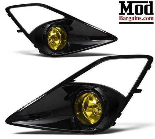 Inventory Clearance: Winjet Fog Light Yellow Lens Kit for 2013+ Scion FR-S[ZC6] WJ30-0339-12