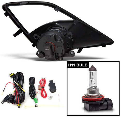 Inventory Clearance: Winjet Fog Light Yellow Lens Kit for 2013+ Scion FR-S[ZC6] WJ30-0339-12