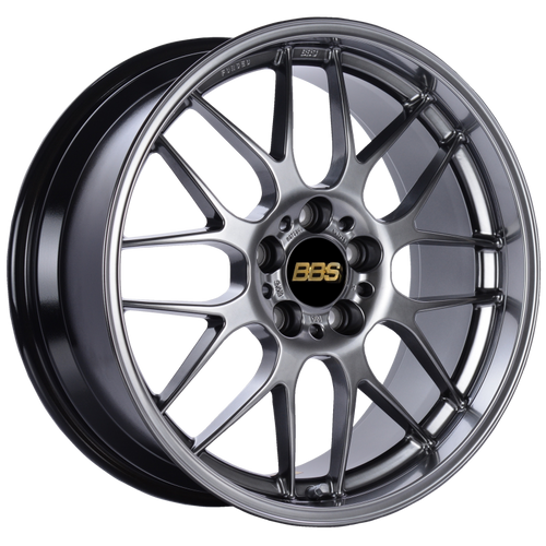 BBS RG-R 19x9 5x120 ET20 Diamond Black Wheel -82mm PFS/Clip Required
