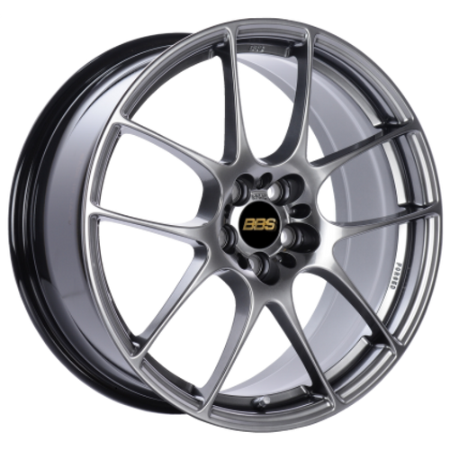 BBS RF 18x8.5 5x112 ET38 Diamond Black Wheel PFS/Clip Required