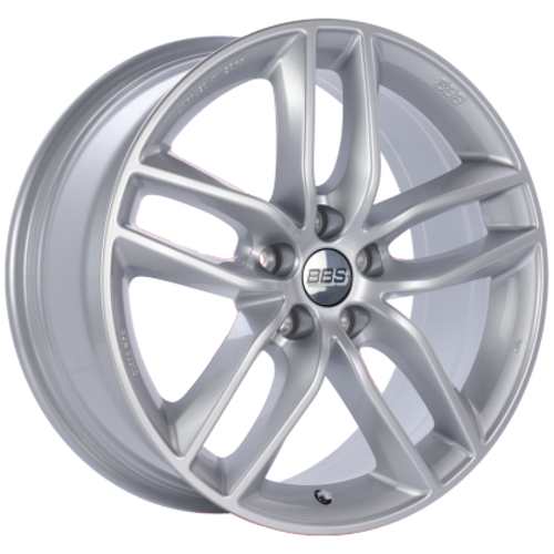 BBS SX 19x8.5 5x114.3 ET45 Sport Silver Wheel -82mm PFS/Clip Required