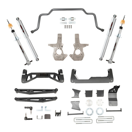 Belltech 16-18 Chevrolet Silverado / GMC Sierra 1500 4WD 7-9in Suspension Lift Kit w/ Shocks 150203TPS