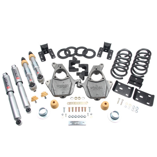 Belltech LOWERING KIT 16.5-17 Chevy Silverado Standard Cab 2WD 3-4F / 5-6R 1012SP