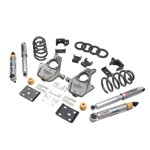 Belltech LOWERING KIT 16.5-17 Chevy Silverado Crew Cab 2WD 3-4F / 7R 1016SP