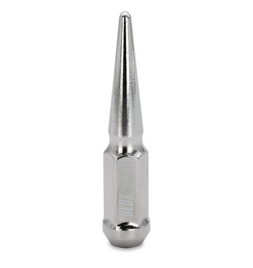 BLOX Racing Spike Forged Lug Nuts - Chrome 12 x 1.25mm - Single BXAC-00150-SP
