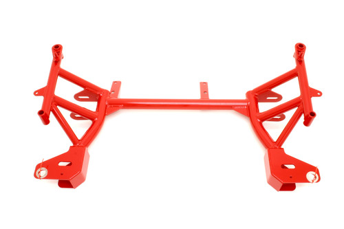 BMR 93-02 F-Body K-Member w/ No Motor Mounts and Pinto Rack Mounts - Red KM001-1R