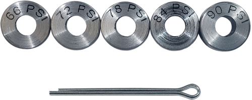 Boundary 89-05 Ford/Mazda BP (All Types) I4 Shim Kit (7/14/21/28/35 PSI) w/Retaining Pin