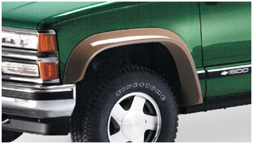 Bushwacker 88-99 Chevy C1500 Extend-A-Fender Style Flares 2pc Covers OEM Flare Holes - Black 40013-01
