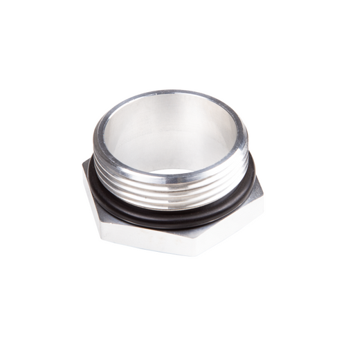 Chase Bays 20AN ORB Weld On Adapter - Raw Aluminum