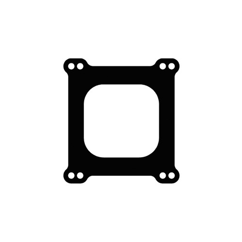 Cometic Holley 4 Barrel 4150 Style .188in Fiber Carburetor Gasket - 3.770in x 3.880in - Open Plenum