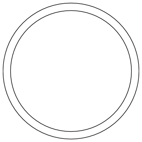 Cometic Ford 59A Flathead V8 Distributor Cap Cover Gasket - 1945-1948