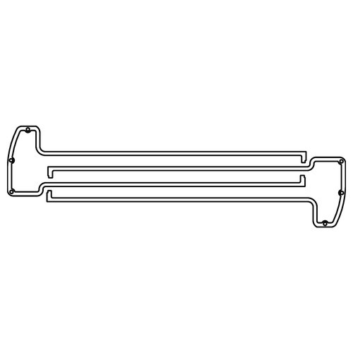 Cometic Jaguar 3.4L XK6 .060in AFM Cam Cover - Left