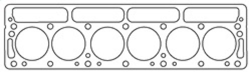 Cometic Triumph 1968-1971 TR6 I6 .063in Copper Cylinder Head Gasket-76mm Bore-Without Recessed Block