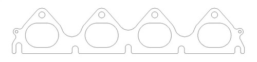 Cometic 94-00 Honda All B Series Exhaust Manifold Gasket .030 inch MLS 1.850 inch X 1.340 inch Port