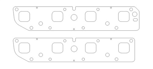 Cometic Dodge 5.7L Hemi .030in MLS 1.46in X 1.39in Exhaust Manifold Gaskets *Pair*