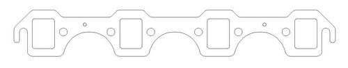 Cometic Ford SB 1.120in x 1.480in Port .030in MLS Exhaust Gasket