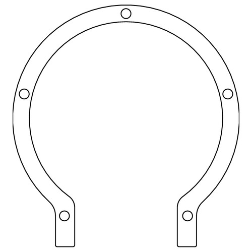 Cometic Ford 59A Flathead V8 .015in Fiber Timing Cover Gasket