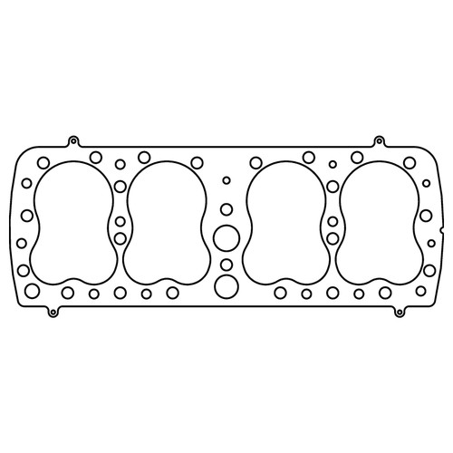 Cometic Ford 239 Flathead V8 .030in MLS Cylinder Head Gasket - 3.375in Bore - 24 Stud - 59A