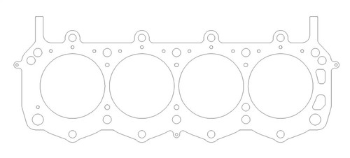Cometic Ford Man-O-War 4.155in Bore .040 inch MLS-6 Bolt 10 Degree Head Gasket