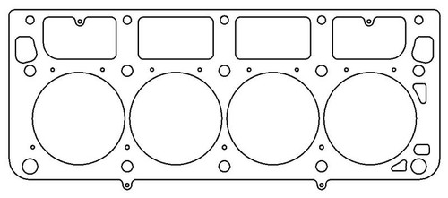 Cometic GM LS1 (w/M.I.D. Sleeves) 4.165 inch Bore .066 inch MLS-5 Head Gasket
