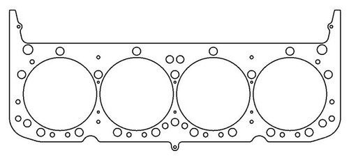 Cometic Chevy Small Block 4.165 inch Bore .066 inch MLS-5 Head Gasket (w/All Steam Holes)