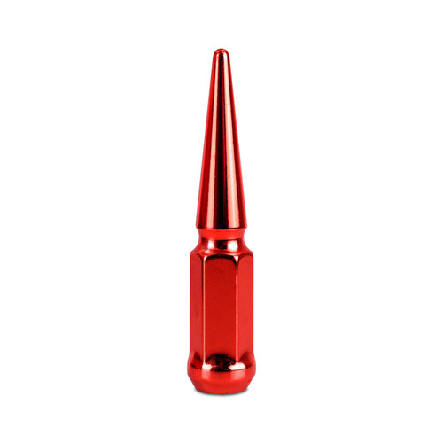 No Longer Available - Mishimoto Steel Spiked Lug Nuts M12x1.5 20pc Set - Red