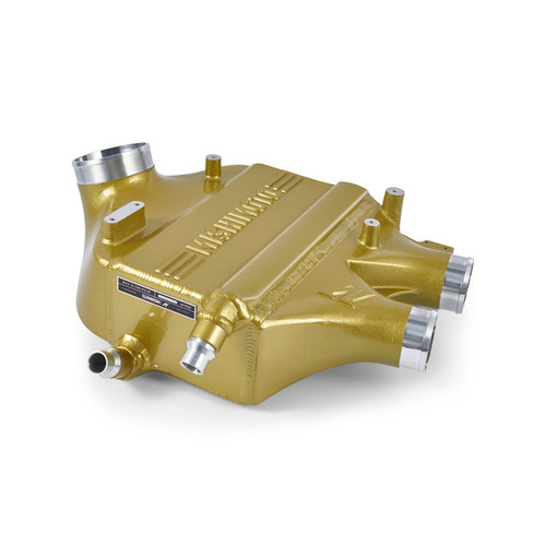 No Longer Available - Mishimoto 15-20 BMW F8X M3/M4 Performance Air-to-Water Intercooler Power Pack - Austin Yellow