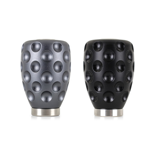 No Longer Available - Mishimoto Steel Core Dimple Shift Knob Gunmetal Aluminum