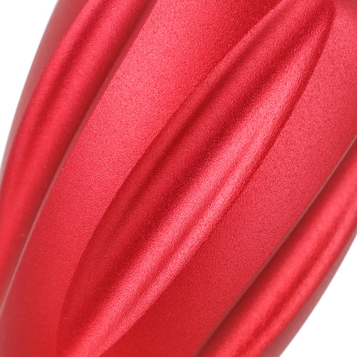 No Longer Available - Mishimoto Steel Core Twist Shift Knob Red Aluminum