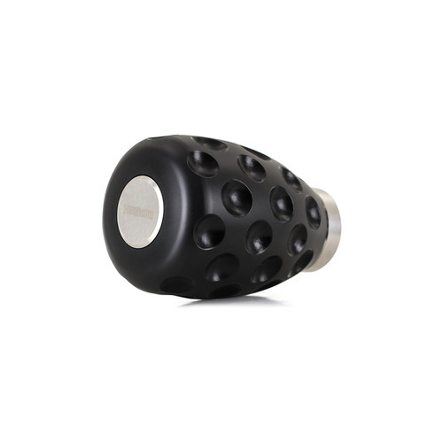 No Longer Available - Mishimoto Steel Core Dimple Shift Knob Black Delrin