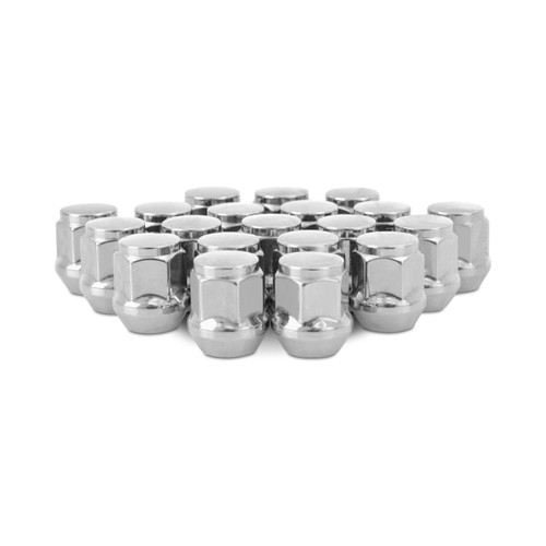 No Longer Available - Mishimoto Steel Acorn Lug Nuts M12 x 1.5 - 20pc Set - Chrome