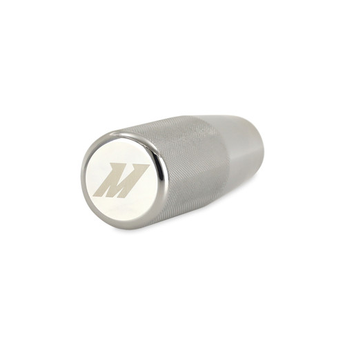 No Longer Available - Mishimoto Weighted Shift Knob XL Silver (Knurled)
