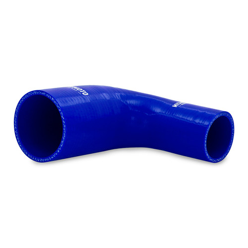 No Longer Available - Mishimoto Silicone Reducer Coupler 90 Degree 2in to 3in - Blue