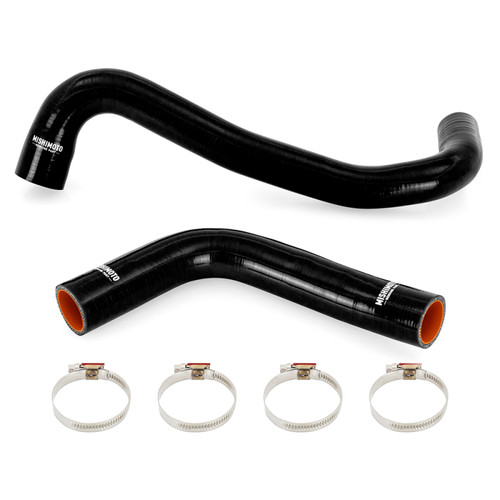 Mishimoto 98-07 Land Cruiser 4.5L I6 Silicone Radiator Hose Kit - Black MMHOSE-LCR-99BK