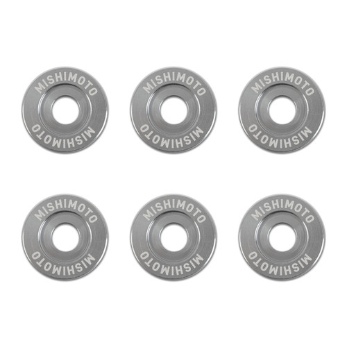 No Longer Available - Mishimoto Large Fender Washer Kit (6pcs) - Gunmetal